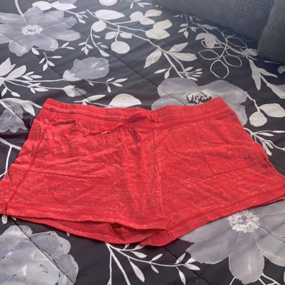 Red shorts